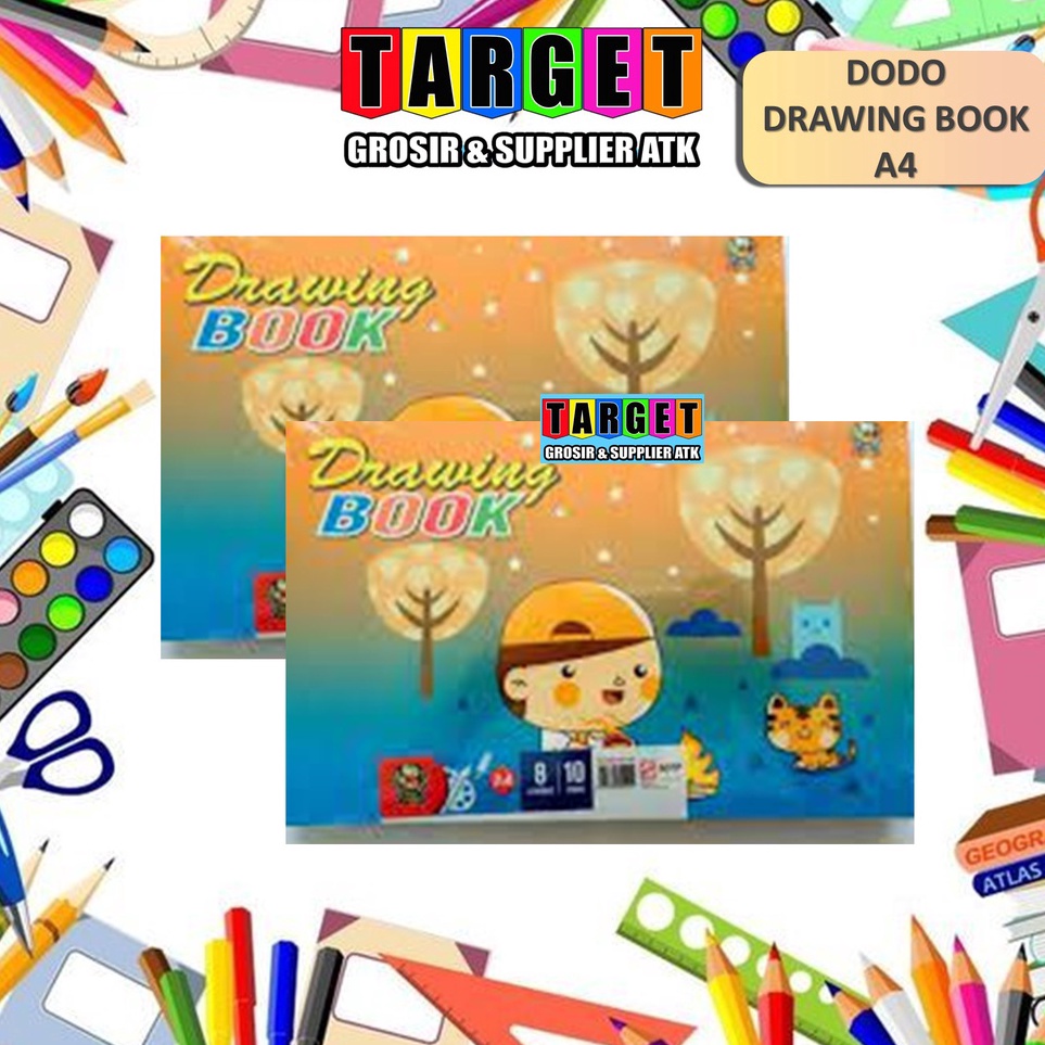 

Obral Menarik DODO BUKU GAMBAR A4 PACKDRAWING BOOKA4