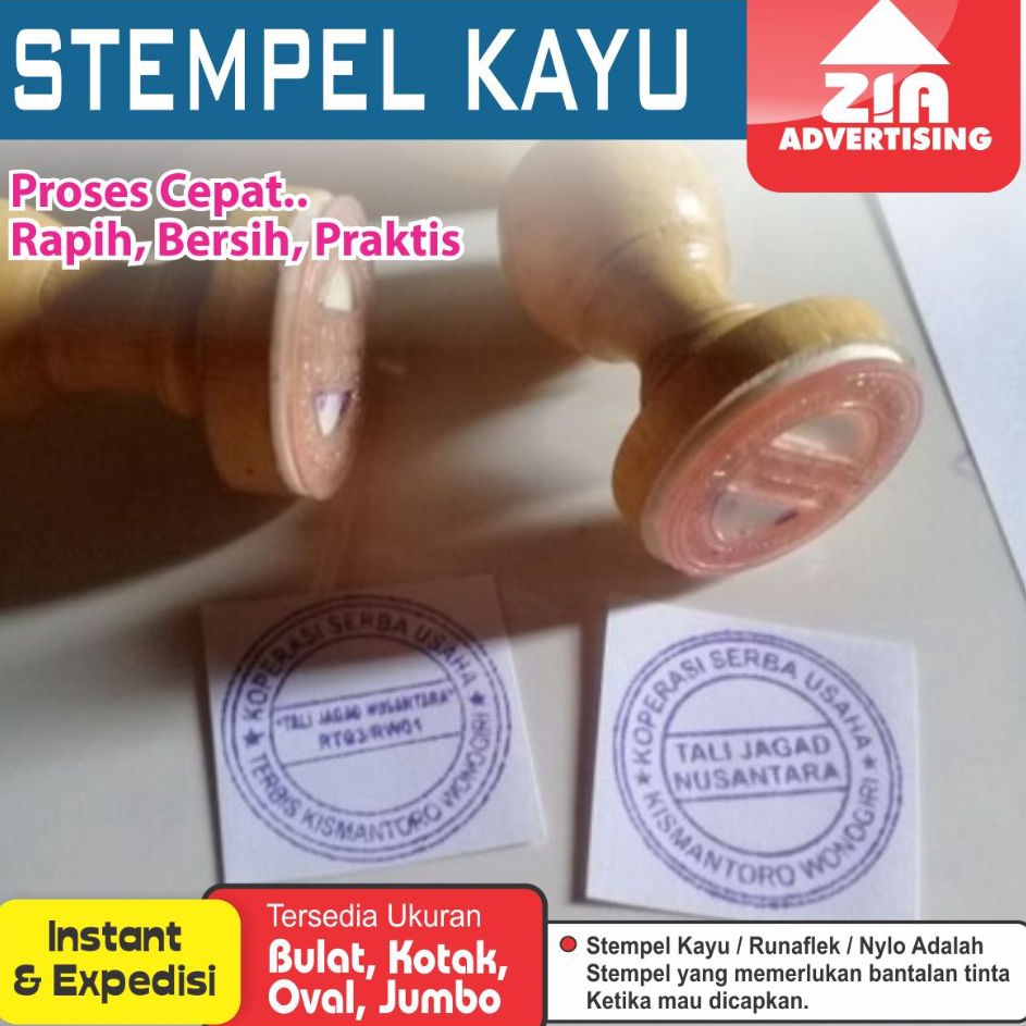 

Kirim Cepat stempel kayu stempel runaflek free design