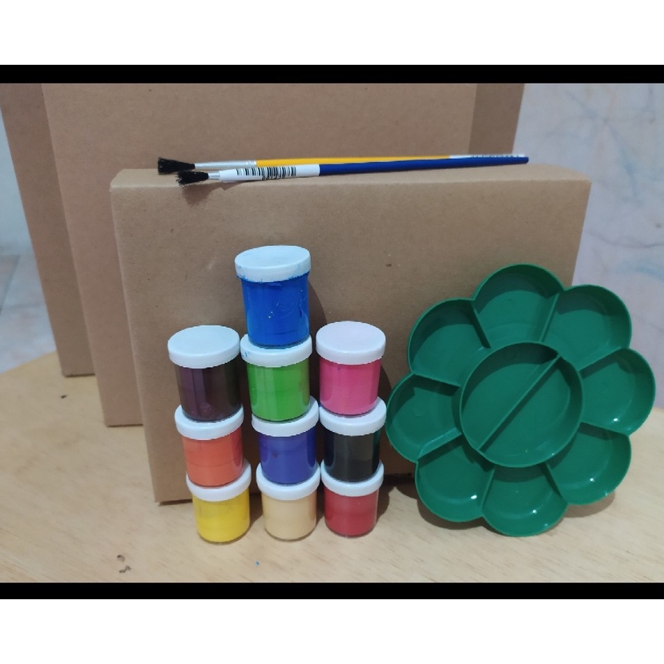 

Hadir Sekarang Painting Kit Set Alat Lukis Lengkap Box