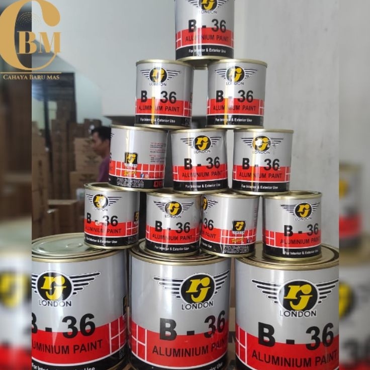 

Sekarang Dikirim Cat Alumunium B36 8ML Cat Minyak Silver RJ LONDON