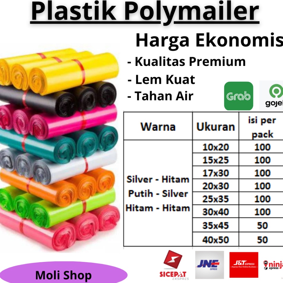 

Grosir Terjamin Polymailer SilverHitam Uk 4x5 5pcs 35x45 5 pcs 3x4 1pcs 28x35 1pcs 25x35 1pcs 2x3 1pcs 17x3 1pcs 15x25 1pcs Plastik Packing Lem Silver Plastik Lem Plastik Polymailer