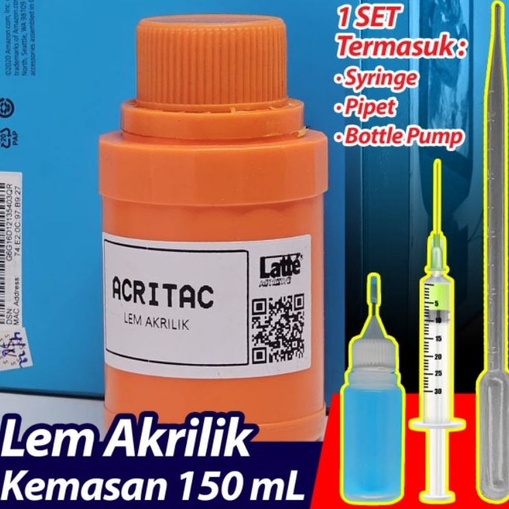 

Model Terpopuler lem acrylic akrilik 15 ml acritac latte