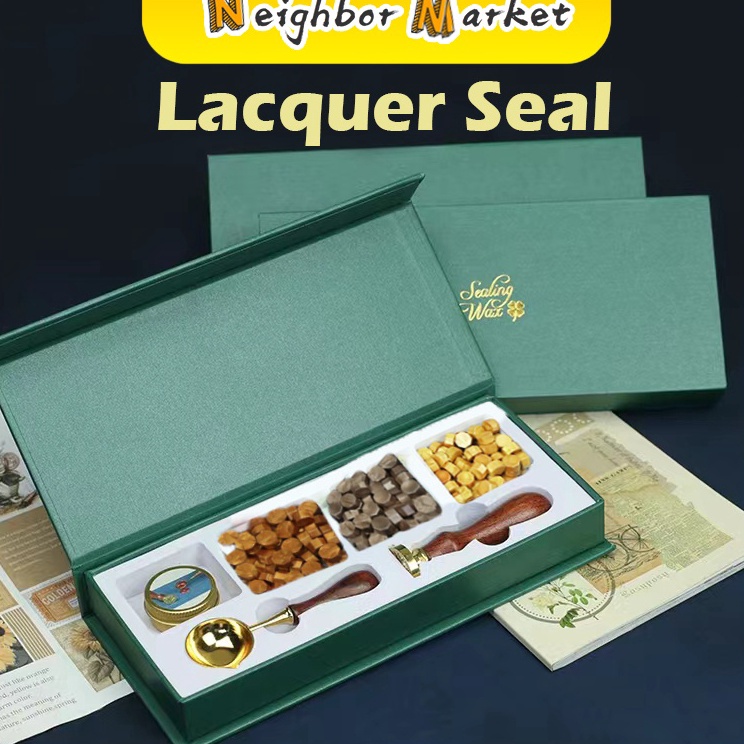 

Best Promotion DIY Retro Seal Wax Beads Set Stempel wax seal stampStempel Sealing Lilin Segel Wax Stempel Undangan Stempel Pernikahan