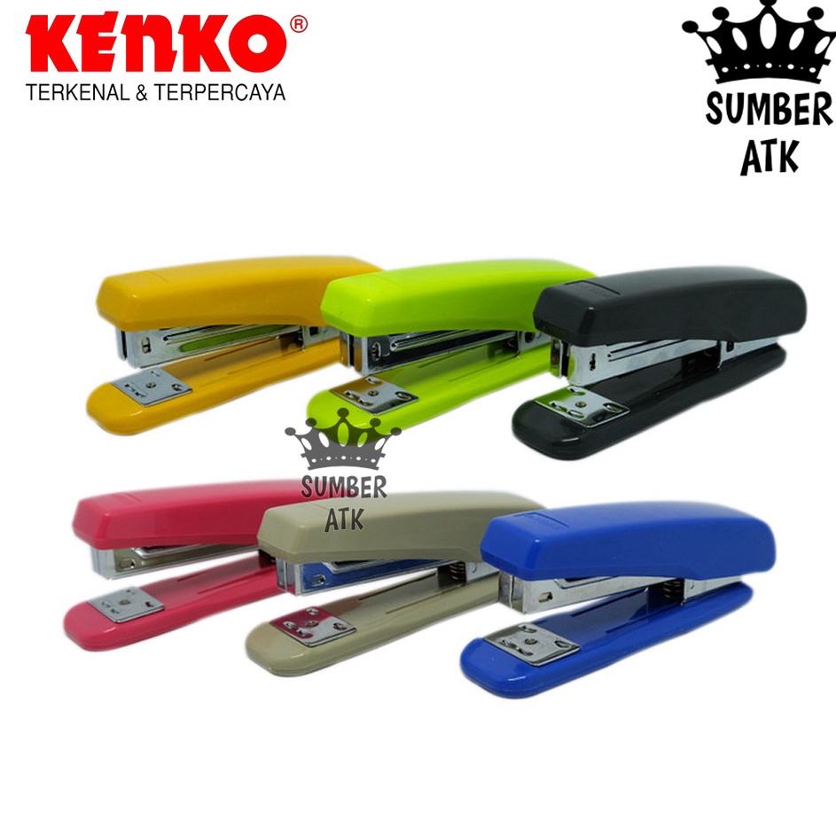 

Ready Laris STAPLER Hekter KENKO HD1D NEW COLOR PASTEL BASIC