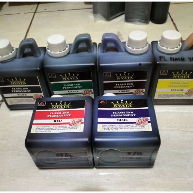 

KODE Y4M6 TINTA PERMANENT FLASH MEDIA PLASTIK dan DLL isi 5 ml