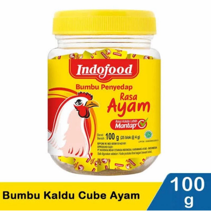 

Maknyuss1 Indofood Bumbu Kaldu Blok 100 Gram
