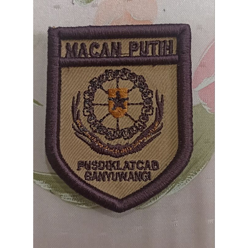 BADGE PUSDIK PRAMUKA TIMBUL
