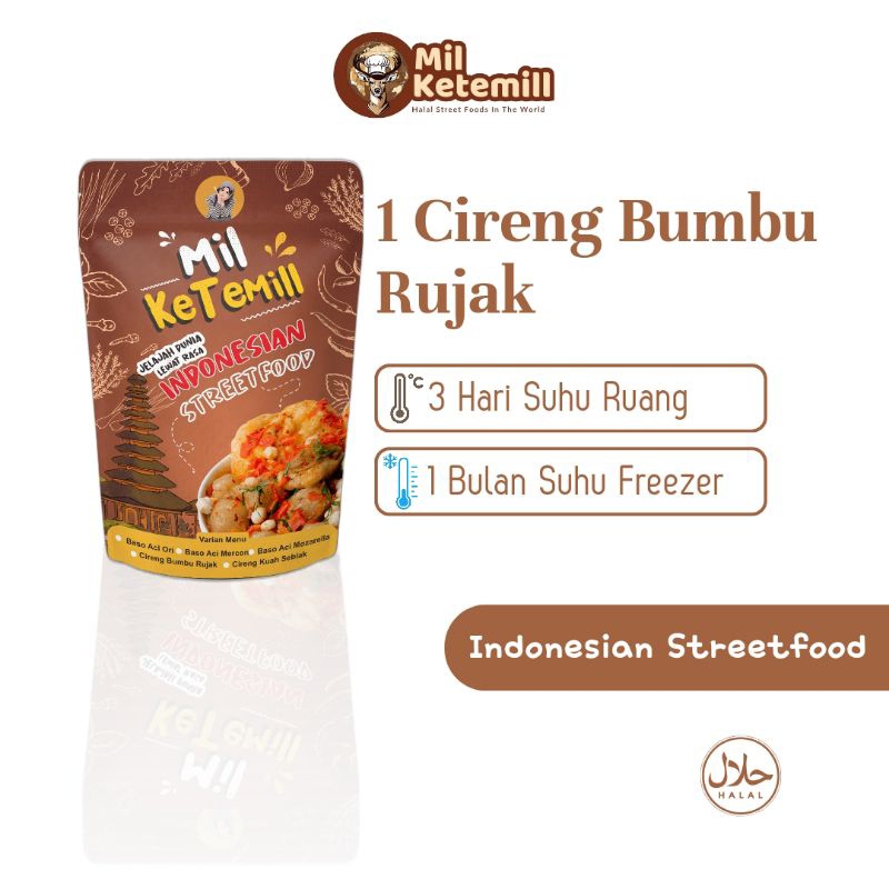 

Rujak Cireng Bumbu Rujak Mil Ketemill