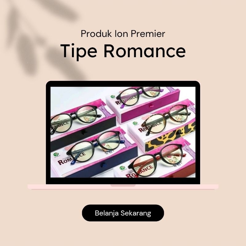 [Dist Resmi] Kacamata Ion Premier Tipe Romance TH-NETWORK INDONESIA Free Konsultasi
