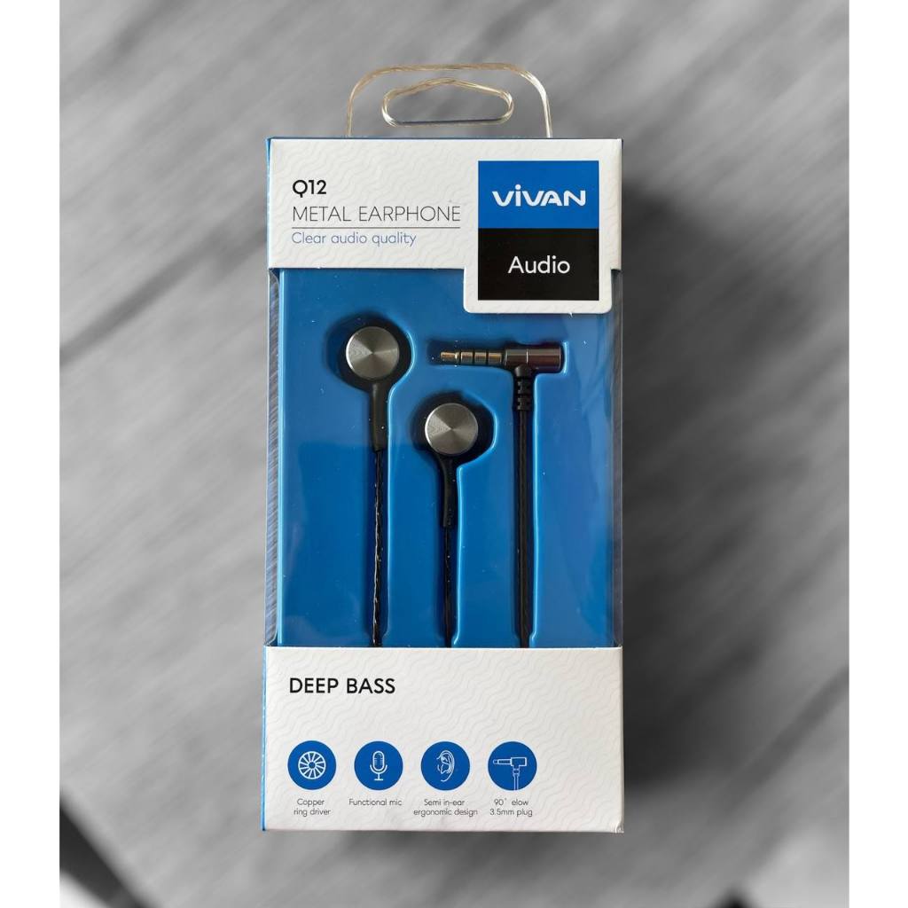 VIVAN Q12 METAL EARPHONE