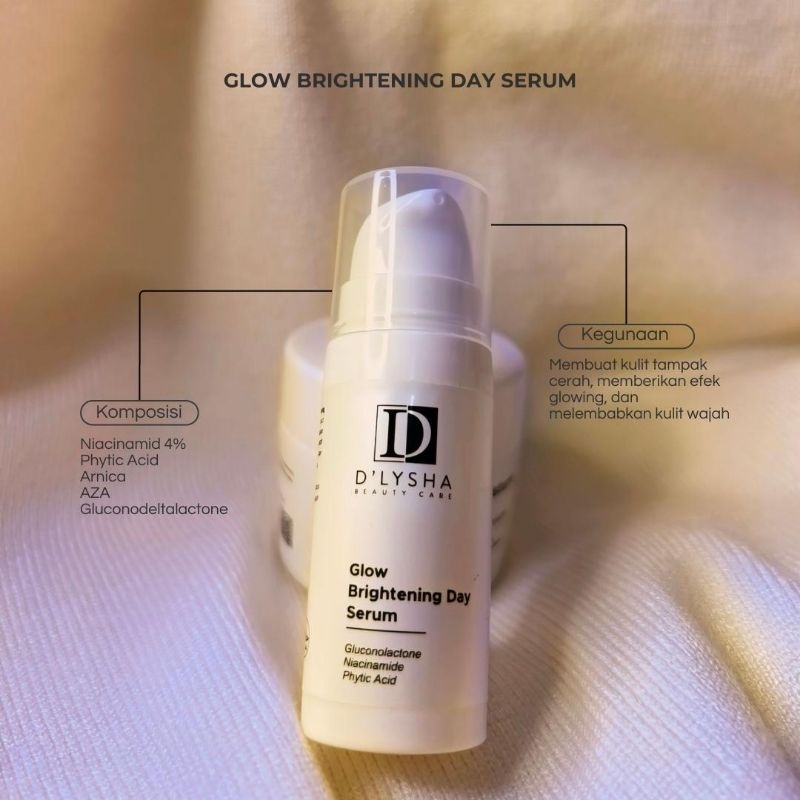 Skincare Daily Routines BPOM & HALAL by D'LYSHA Beauty Care (mencerahkan kulit wajah, mengatasi keru