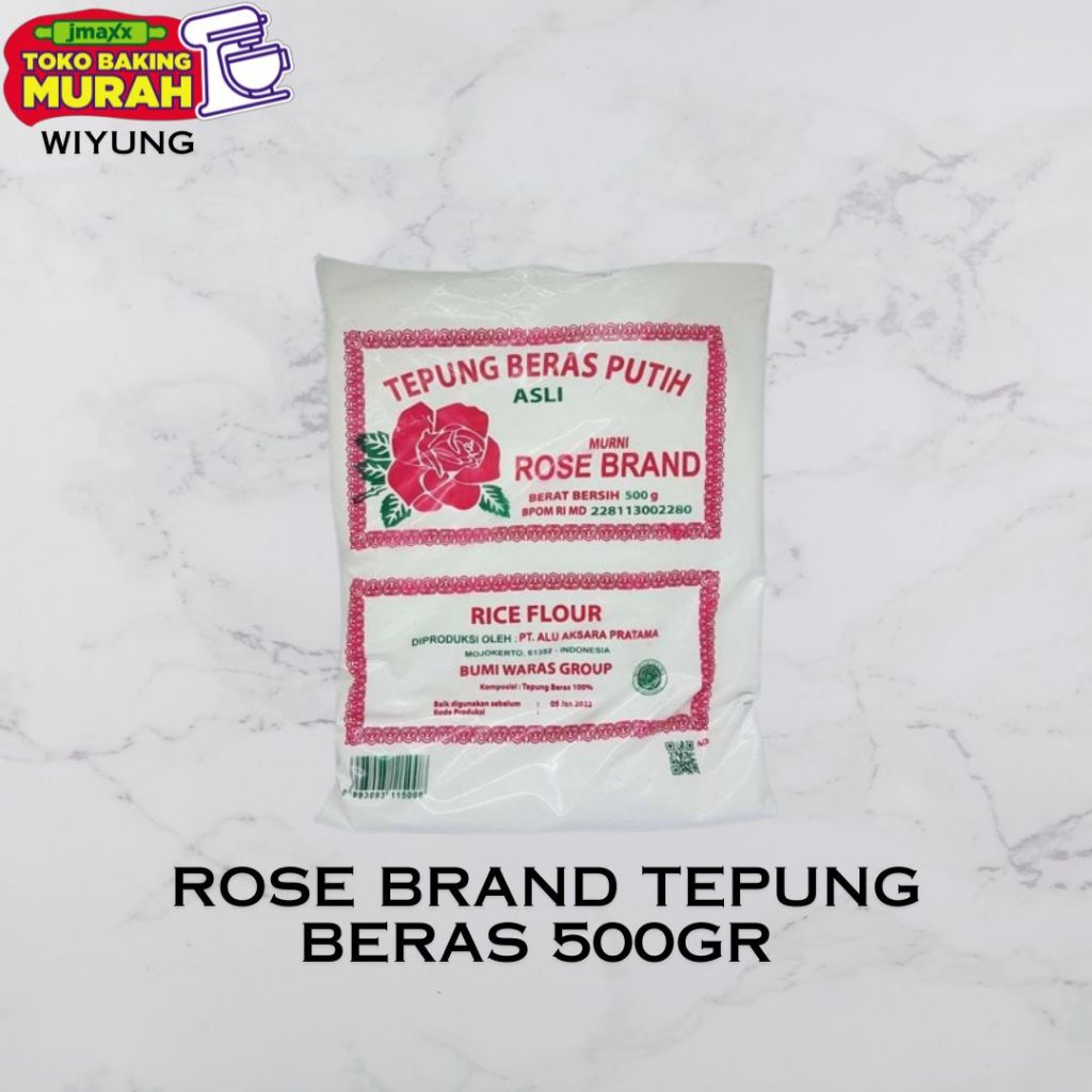 

ROSE BRAND TEPUNG BERAS 500GR