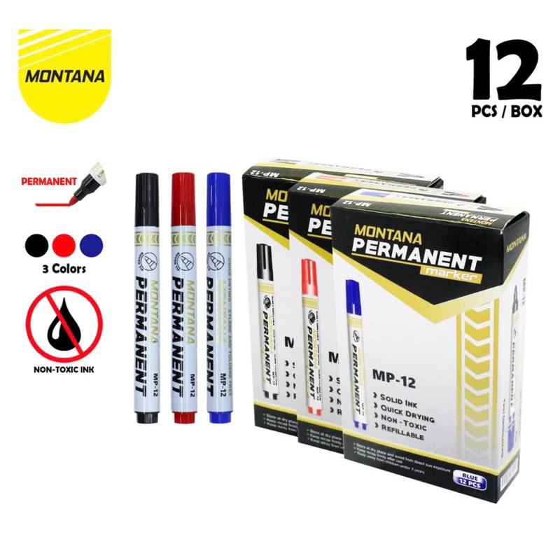 

Spidol Permanent / Spidol Papan Tulis / Spidol Hitam