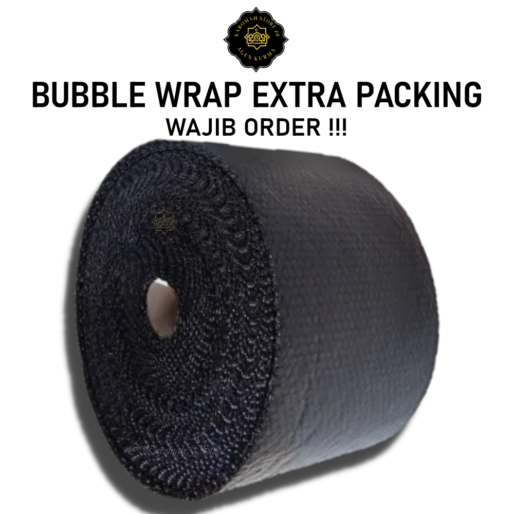 

Tambahan Extra Packing BUBBLE WRAP [WAJIB ORDER!]