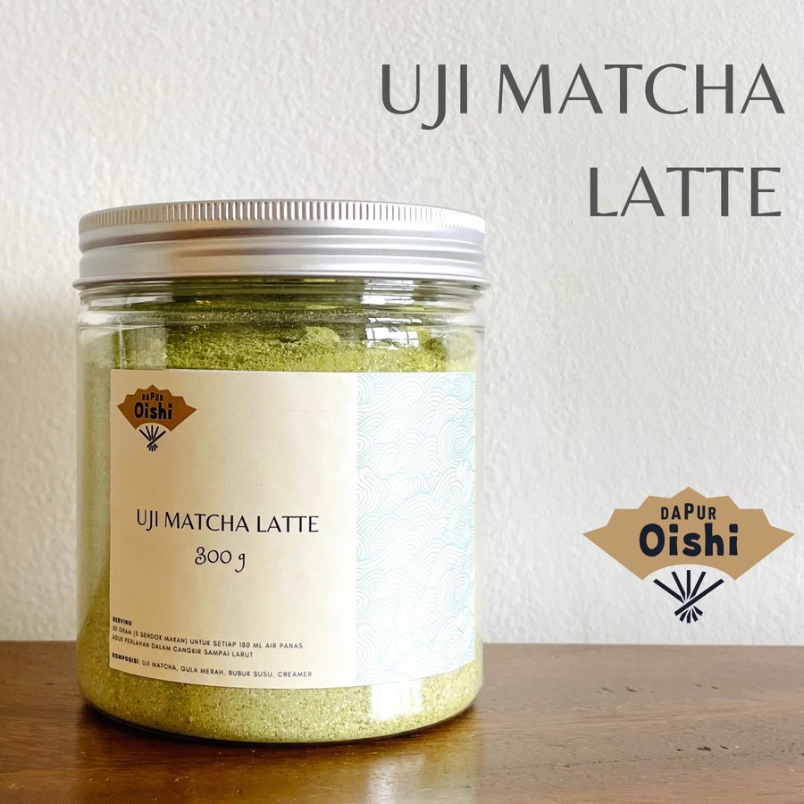 

Uji Matcha / Green Tea Latte Instant w/ Brown Sugar | Premium Japanese Matcha Latte praktis - 300g