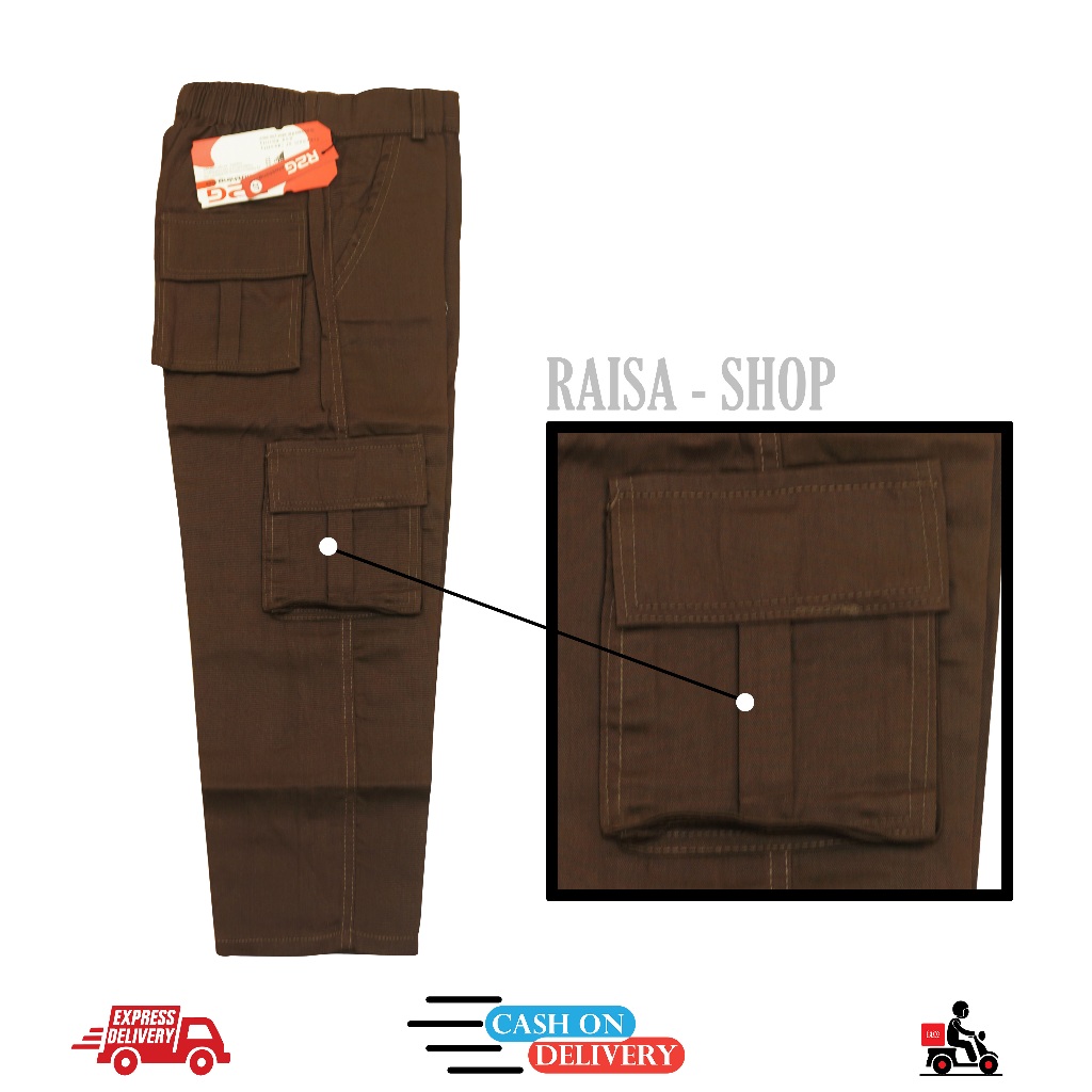 Celana Pramuka SD Cargo PDL Anak Laki Laki