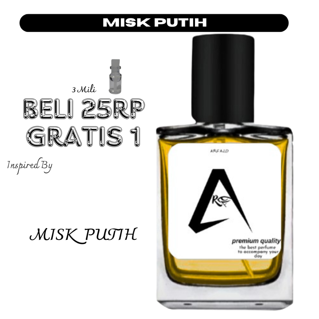 MINYAK WANGI SHOLAT MISK PUTIH PARFUM SHOLAT NON ALKOHOL