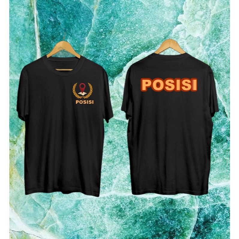 kaos pria kaos t-shirt plesetan polisi posisi luur maps murah terbaik terlaris bagus kaos lulu-lucua