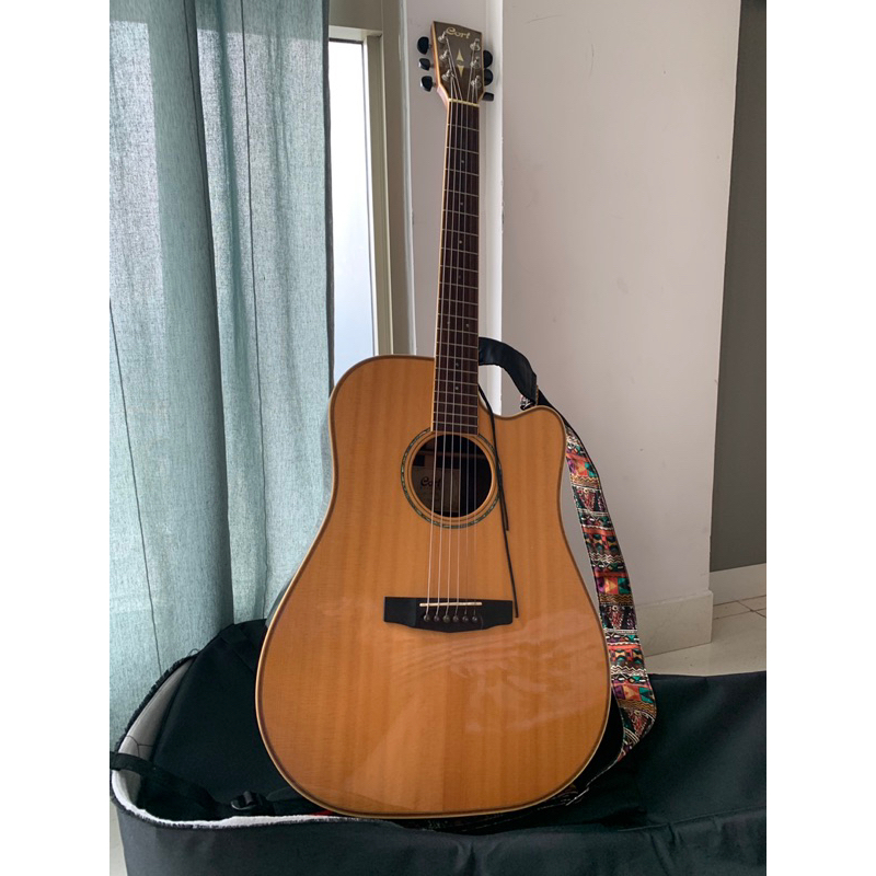 Cort AS M5 NAT Gitar Akustik Elektrik Premium Preloved with Hardcase