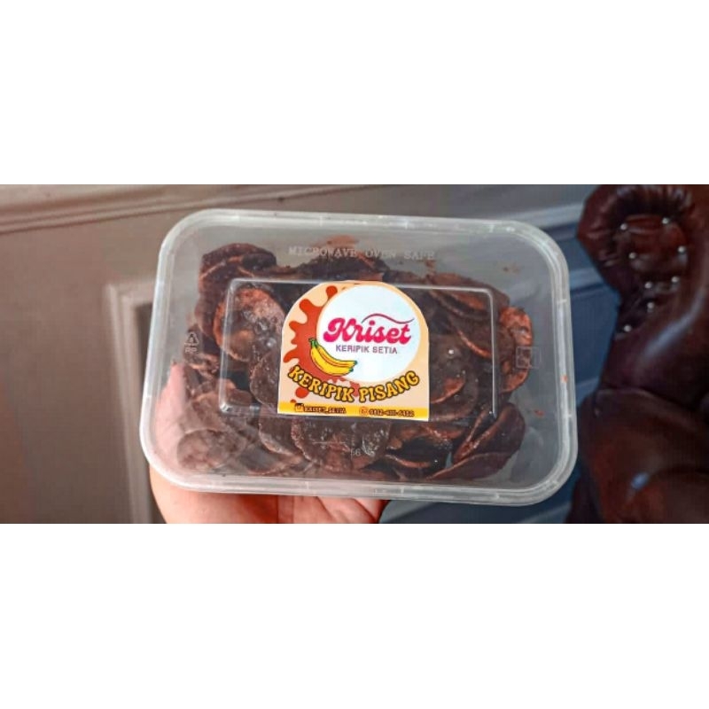 

Kripik Pisang Coklat Lumer 180gram