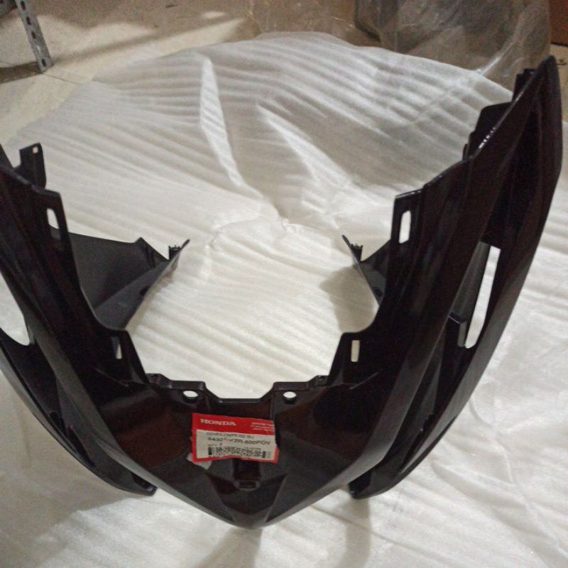 Cover lampu  Depan warna Pov violet Honda Vario 125 (64301-kzr-600POV) original AHM