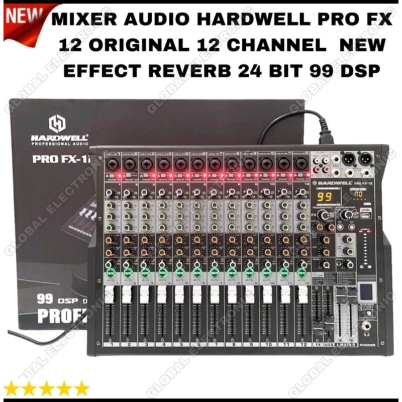 mixer hardwell pro fx12 pro fx 12 original mixer