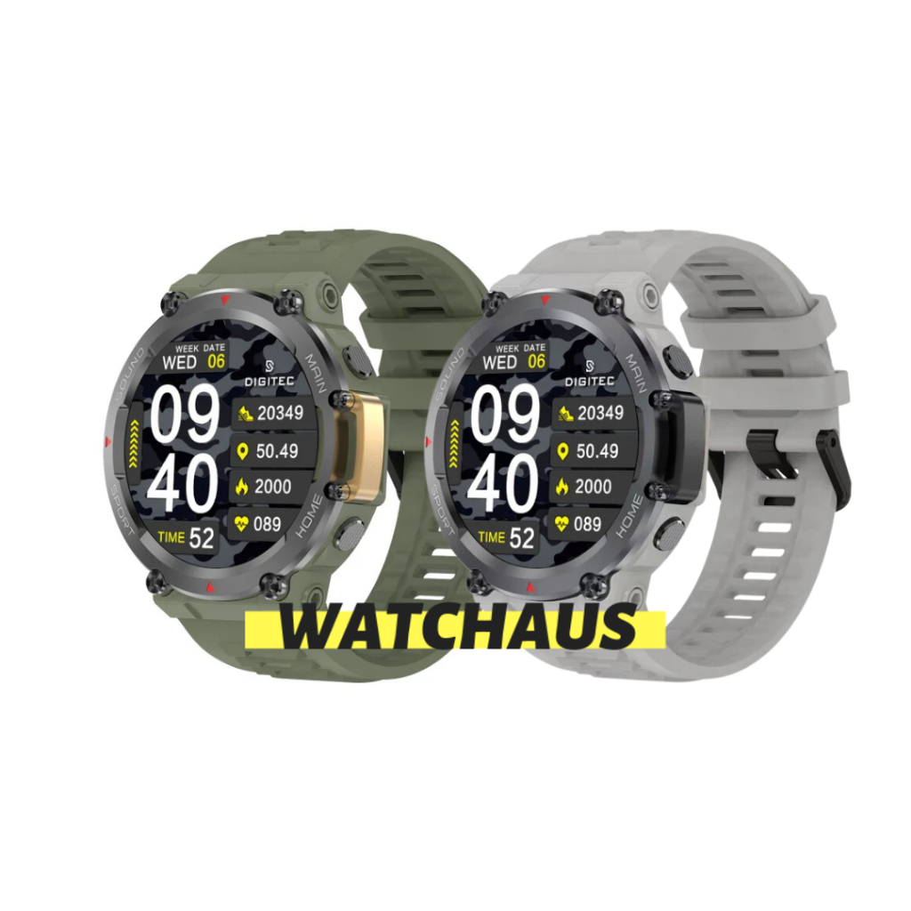JAM TANGAN SMARTWATCH DIGITEC GAMA DGSW GAMA RUBBER STRAP