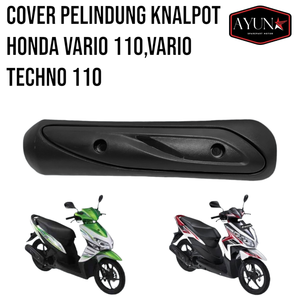 cover pelindung knalpot honda vario 110 karbu vario techno 110 cover tutup knalpot vario karbu KVB