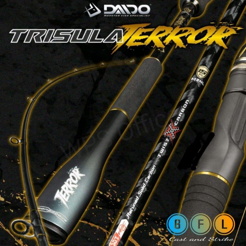 Joran Pancing DAIDO TRISULA TERROR Solid Carbon