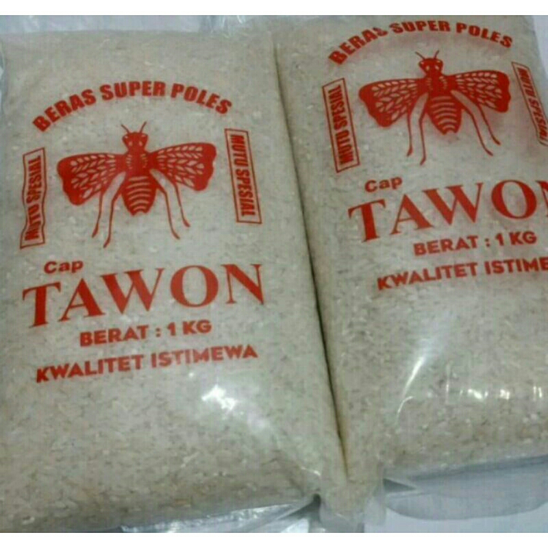 

Beras Pulen Cap Tawon Kemasan 1Kg