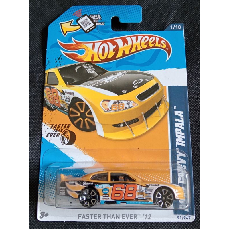 HOT WHEELS 2010 CHEVY IMPALA FASTER THAN EVER