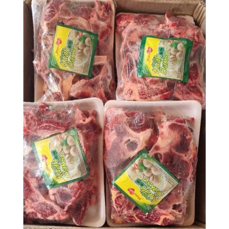

Iga sapi 500gr + bumbu kuah bakso