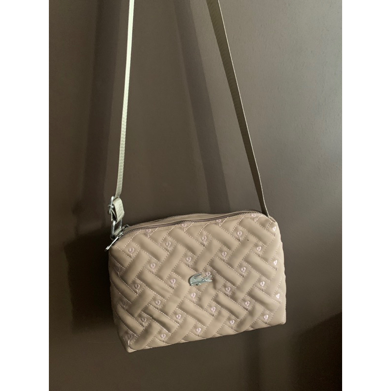 Tas Lacoste Ori Wanita Preloved Second Bekas