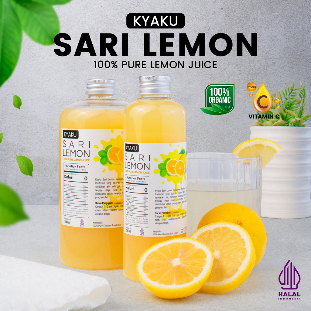 

Sari Lemon Asli Untuk Diet KYAKU Sari Lemon Murni Asli 100%