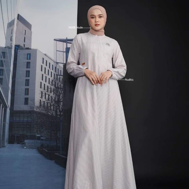 NEW COLECTION DRESS AINUN DRESS BY NADHEERA LUXURY