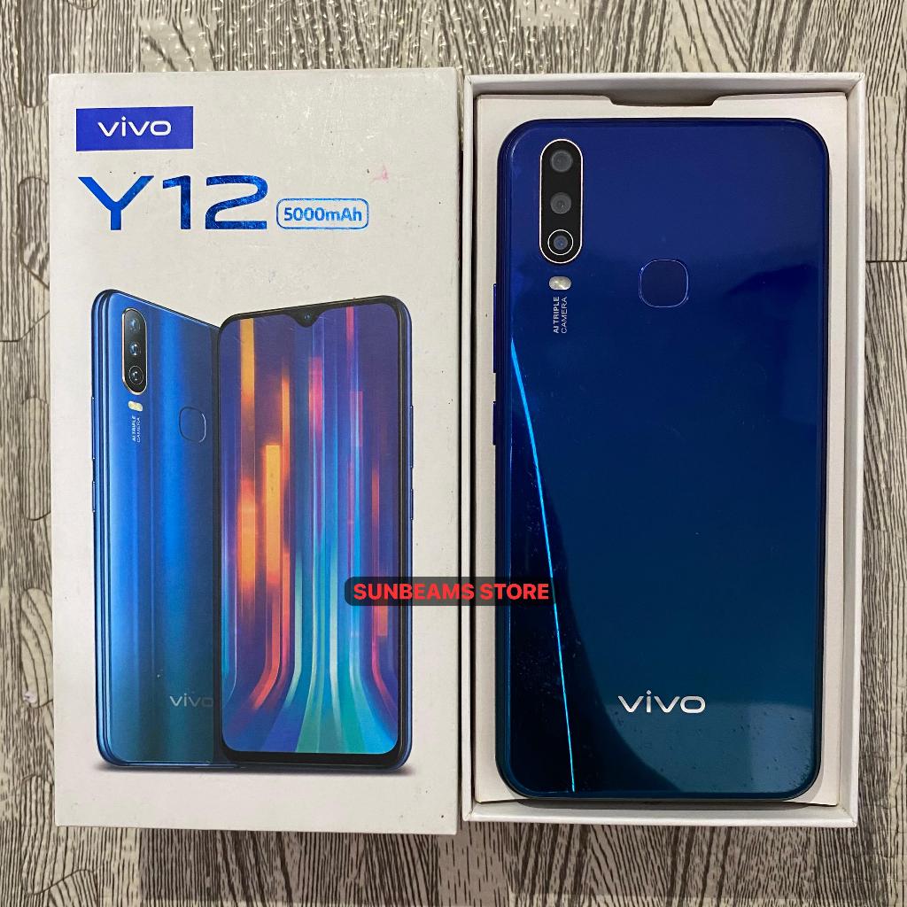 Vivo Y12 3/64gb Second Fullset Bekas Resmi