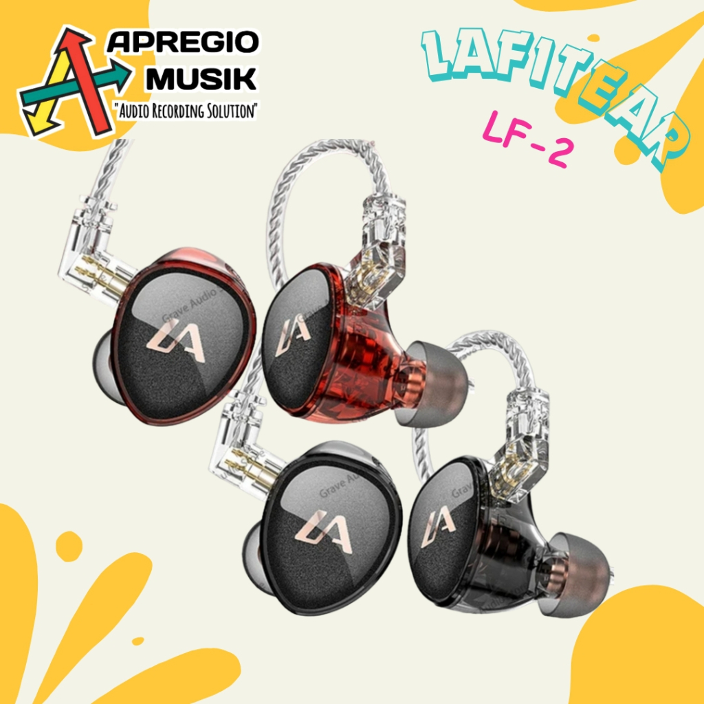 Lafitear LF2 HiFi 1DD+1BA Hybrid In Ear Monitor