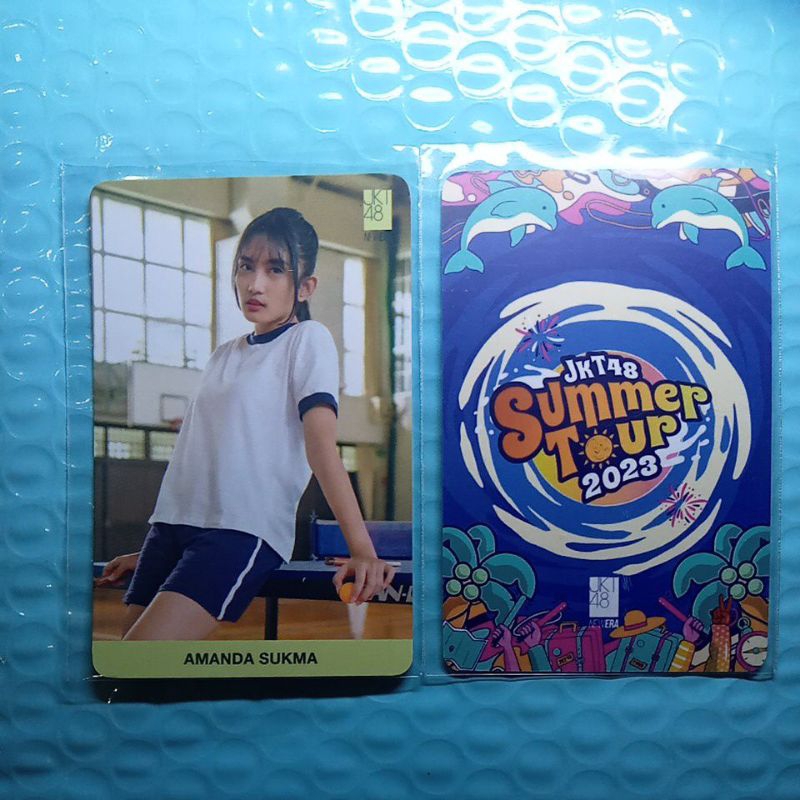 photocard jkt48 summer tour Amanda Sukma