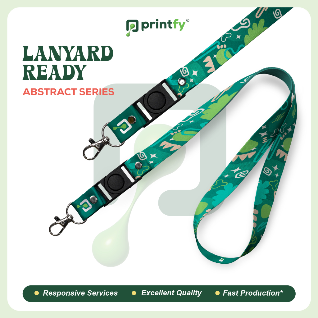 

Lanyard Abstract full print 2 sisi ( printfy.id )