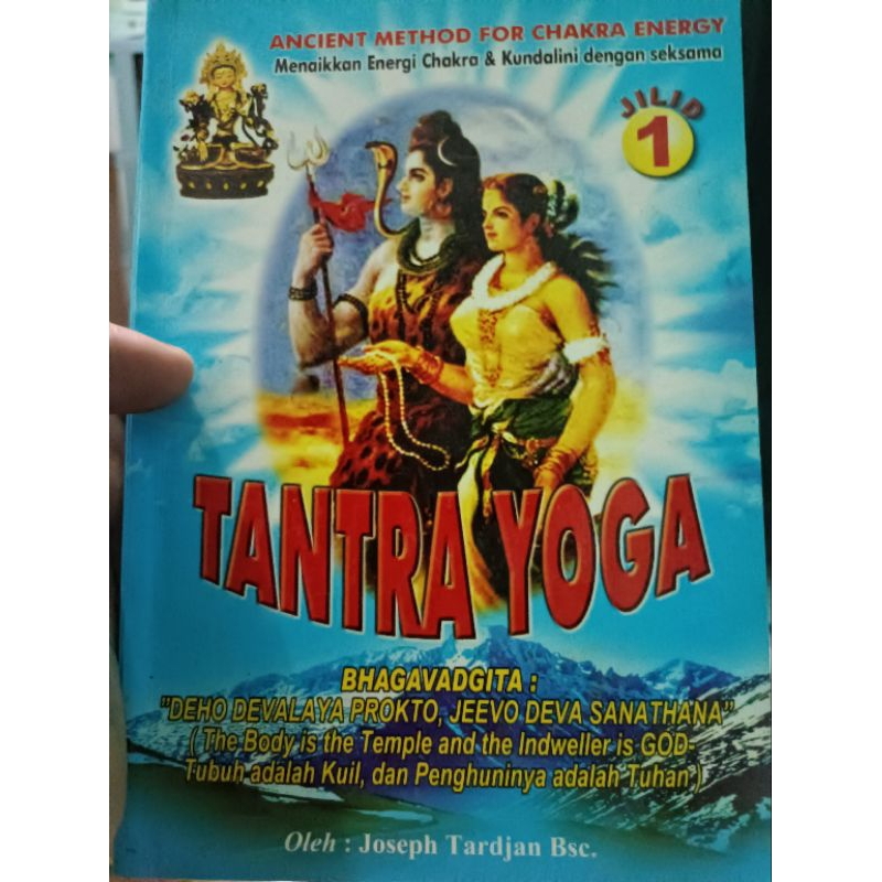 tantra yoga oleh joseph tardjan bsc