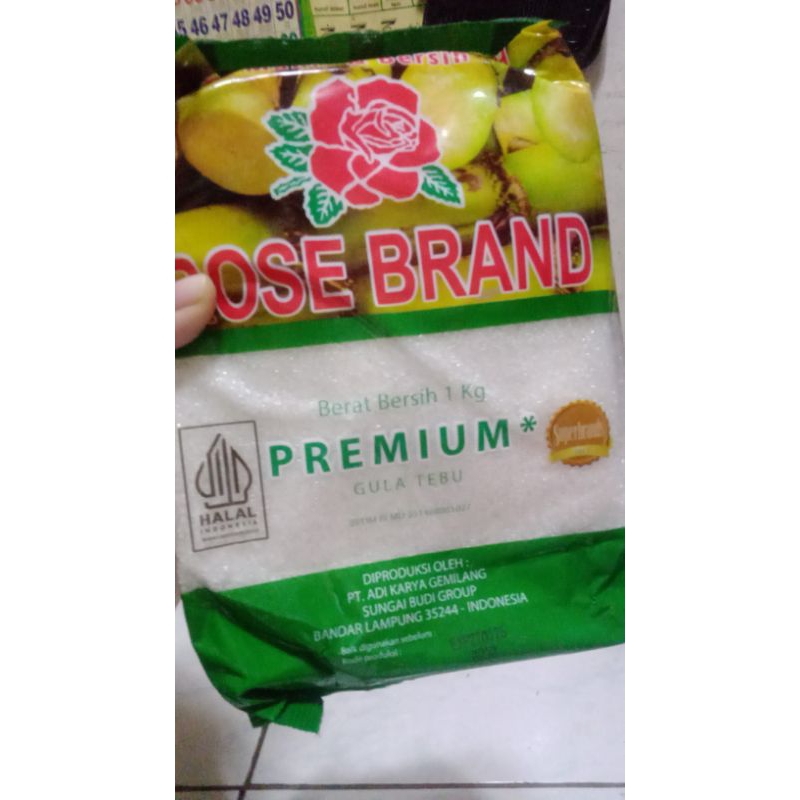 

gula pasir Rosebrand 1kg