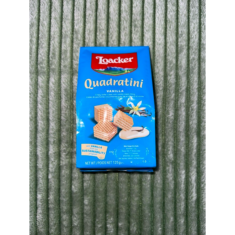 

Loacker Quadratini Vanilla 125g