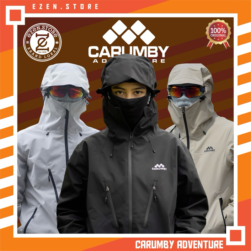 Carumby Drizzle Monsoon Manta Aoki Gorpcore Waterproof ORIGINAL