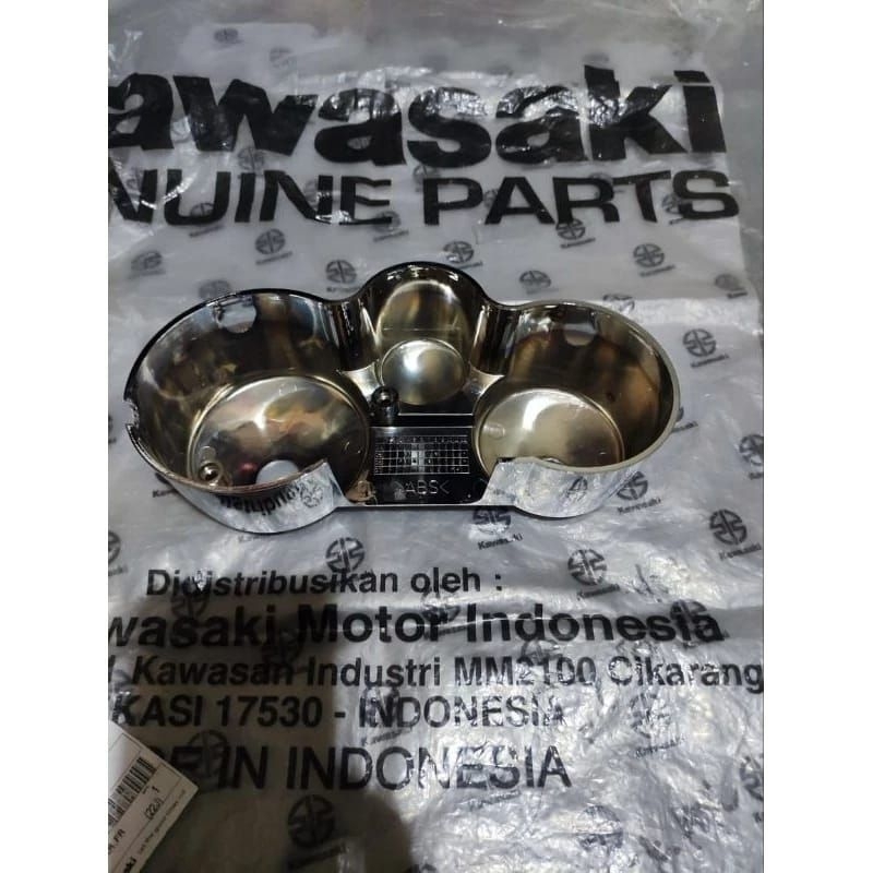 Cover bawah speedometer ninja r kis old original chrome speedometer ninja kis ori
