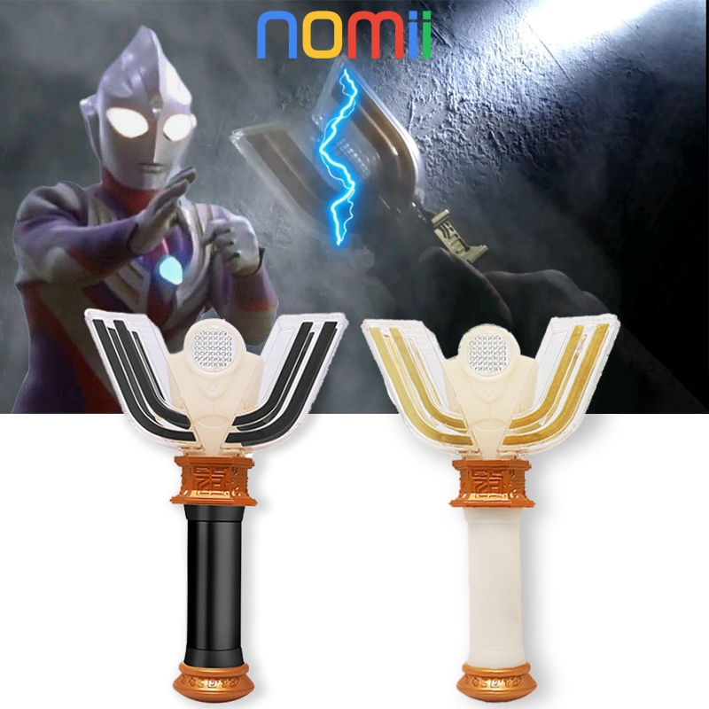 Mainan Ultraman Tiga Spark Alat Perubahan Ultraman Tiga Sound Recast/Tiga God Light Rod Summoner Sup