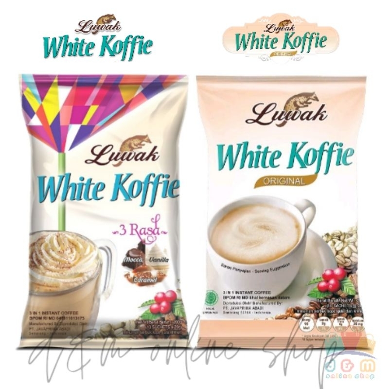 

Luwak White Koffie Kemasan Pouch