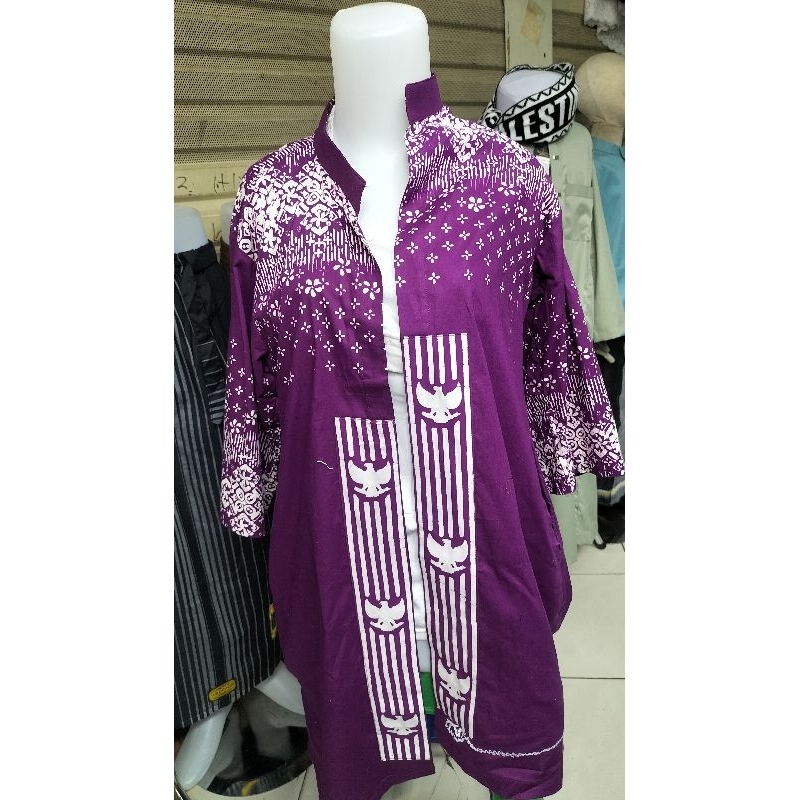 baju batik wanita haji dan umroh