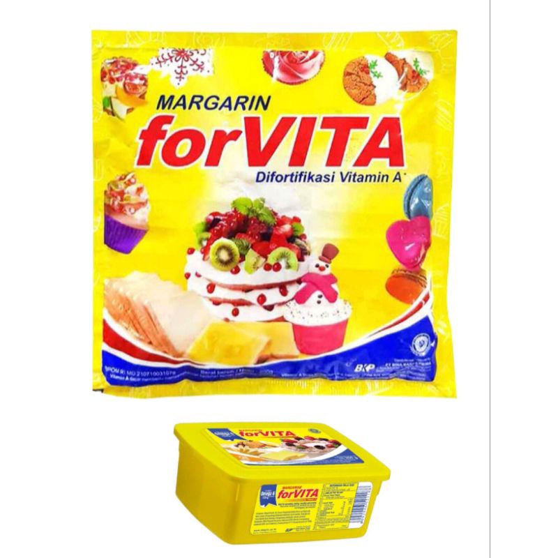 

forVITA Margarine Serbaguna 200g/box 250g