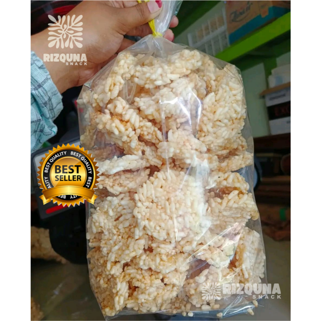 

Rengginang Udang Matang Bentuk Tipis 500gram