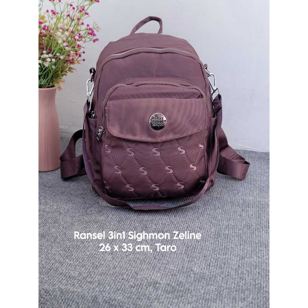 Tas Ransel 3in1 Sighmon Zeline